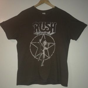 Rush Starman Graphic Band T-shirt